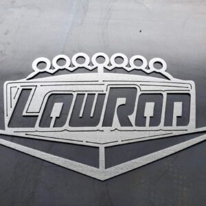 Lowrod Metal sign