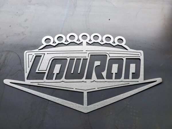 Lowrod Metal sign
